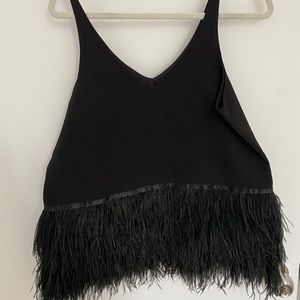 Feather Hem Tank